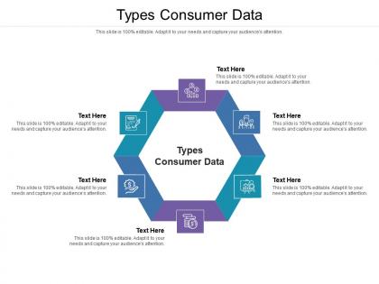 Types consumer data ppt powerpoint presentation slides example file cpb