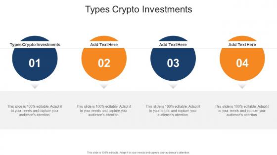 Types Crypto Investments In Powerpoint And Google Slides Cpb