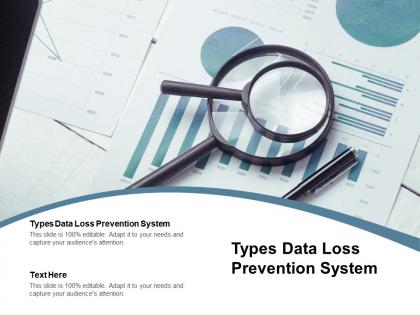 Types data loss prevention system ppt powerpoint presentation professional smartart cpb