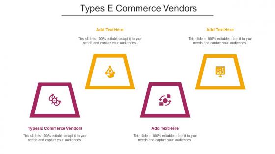 Types E Commerce Vendors Ppt Powerpoint Presentation Graphics Cpb