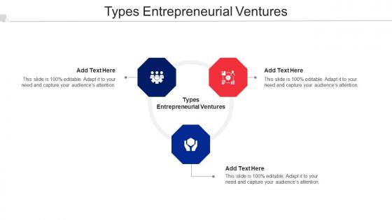 Types Entrepreneurial Ventures Ppt Powerpoint Presentation Styles Design Cpb