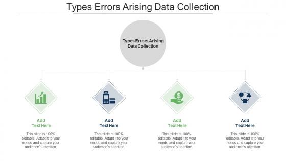 Types Errors Arising Data Collection Ppt Powerpoint Presentation Portfolio Cpb