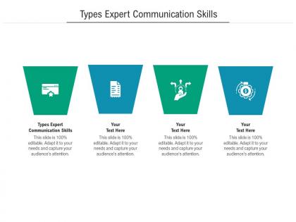 Types expert communication skills ppt powerpoint presentation portfolio graphics cpb
