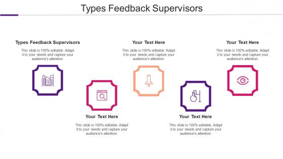 Types Feedback Supervisors Ppt Powerpoint Presentation Visuals Cpb
