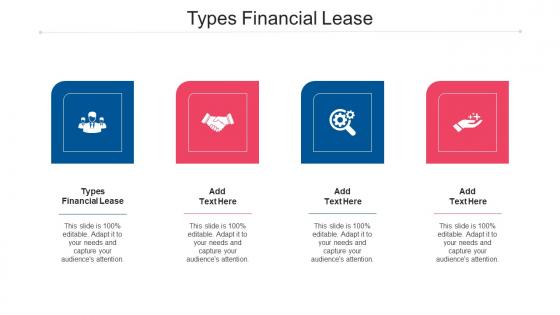 Types Financial Lease Ppt Powerpoint Presentation Icon Demonstration Cpb