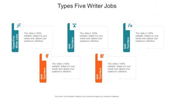 Types Five Writer Jobs In Powerpoint And Google Slides Cpb