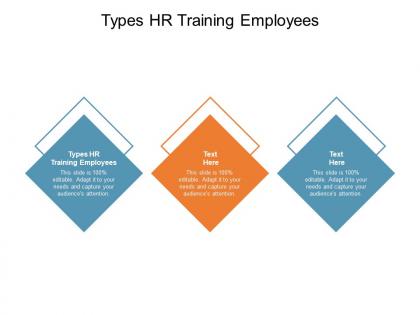 Types hr training employees ppt powerpoint presentation ideas files cpb