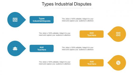 Types Industrial Disputes Ppt Powerpoint Presentation Icon Pictures Cpb
