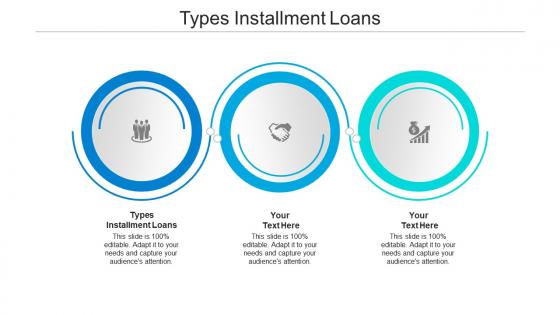Types installment loans ppt powerpoint presentation inspiration shapes cpb