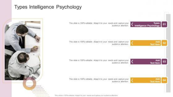Types Intelligence Psychology In Powerpoint And Google Slides Cpb