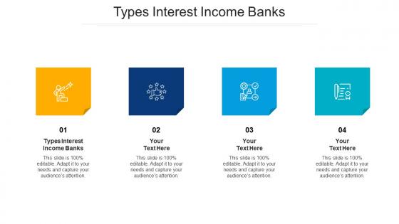 Types Interest Income Banks Ppt Powerpoint Presentation Layouts Design Templates Cpb