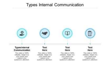Types internal communication ppt powerpoint presentation show slides cpb