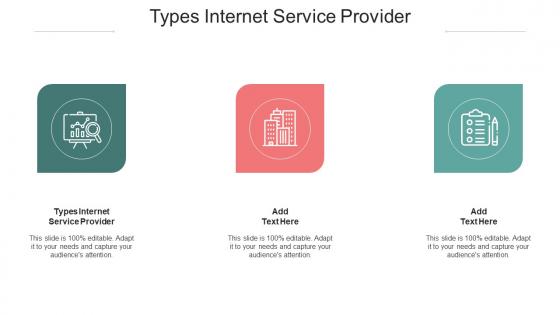 Types Internet Service Provider Ppt Powerpoint Presentation Gallery Slide Download Cpb