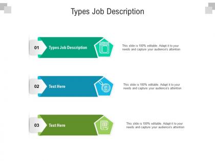 Types job description ppt powerpoint presentation infographics objects cpb