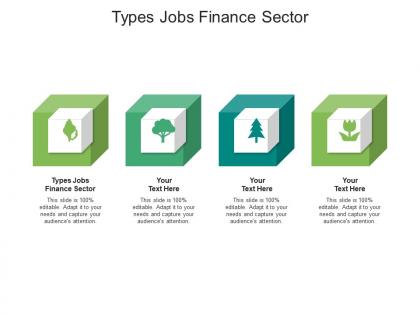 Types jobs finance sector ppt powerpoint presentation file images cpb