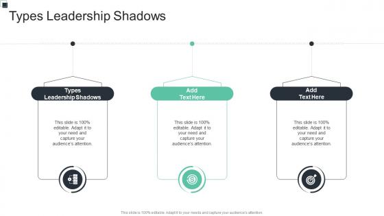 Types Leadership Shadows In Powerpoint And Google Slides Cpb