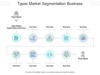 Types market segmentation business ppt powerpoint presentation ideas graphics design cpb