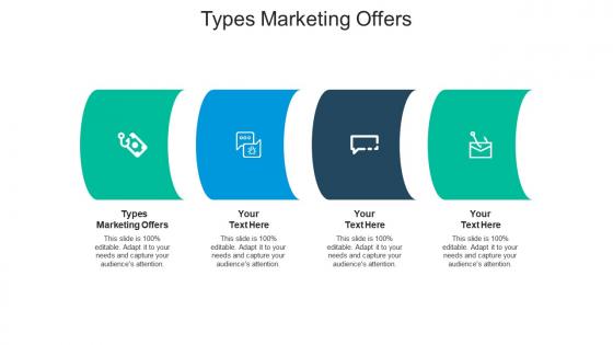 Types marketing offers ppt powerpoint presentation pictures outline cpb
