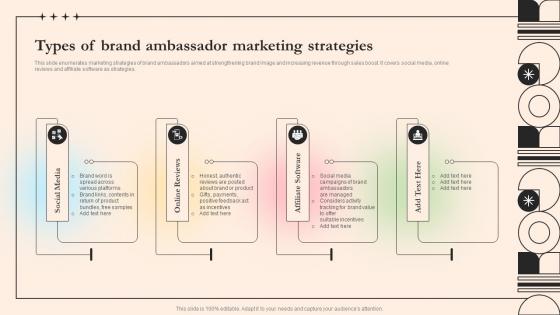 Types Of Brand Ambassador Marketing Strategies
