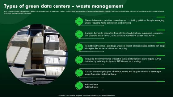 Types Of Green Data Centers Waste Management Green IT