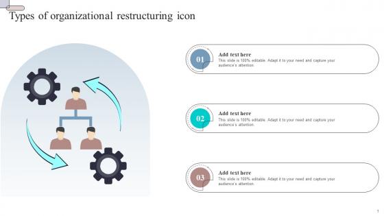 Types Of Organizational Restructuring Icon