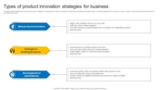 Types Of Product Innovation Strategies For Business