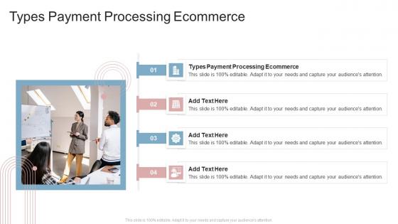 Types Payment Processing Ecommerce In Powerpoint And Google Slides Cpb