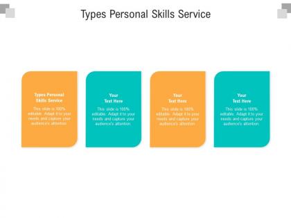 Types personal skills service ppt powerpoint presentation professional visuals cpb