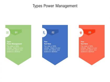 Types power management ppt powerpoint presentation professional example cpb