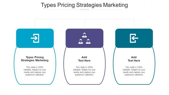 Types Pricing Strategies Marketing Ppt Powerpoint Presentation Shapes Cpb