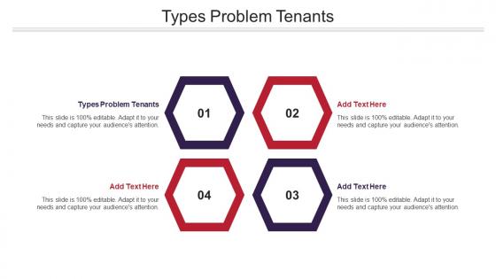 Types Problem Tenants Ppt Powerpoint Presentation Gallery Show Cpb