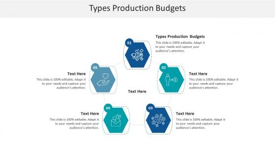 Types production budgets ppt powerpoint presentation professional introduction cpb