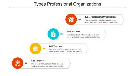 Types Professional Organizations Ppt Powerpoint Presentation Layouts Good Cpb