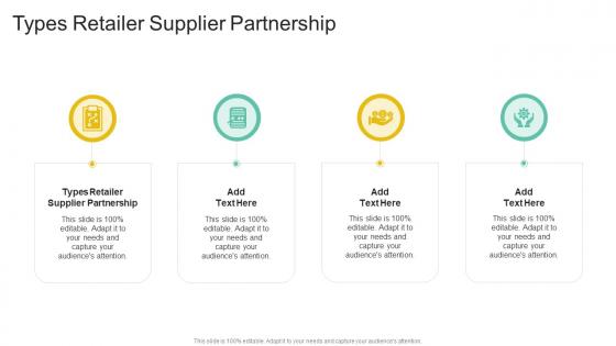 Types Retailer Supplier Partnership In Powerpoint And Google Slides Cpb