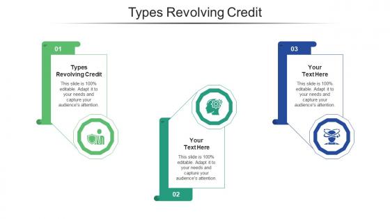 Types revolving credit ppt powerpoint presentation slides templates cpb