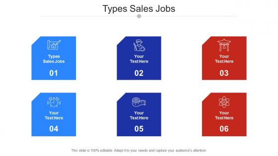 Types Sales Jobs Ppt Powerpoint Presentation Gallery Ideas Cpb