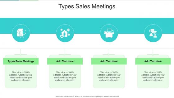 Types Sales Meetings In Powerpoint And Google Slides Cpb