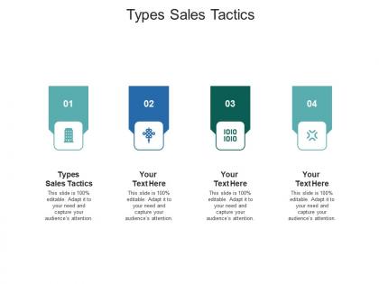 Types sales tactics ppt powerpoint presentation show graphic tips cpb