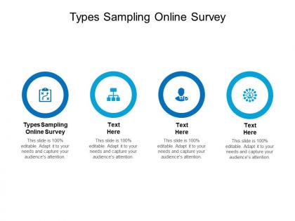 Types sampling online survey ppt powerpoint presentation styles slides cpb