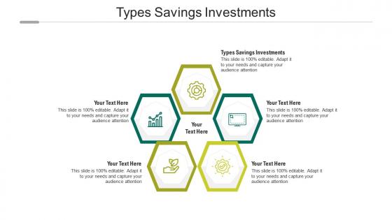 Types savings investments ppt powerpoint presentation slides background images cpb