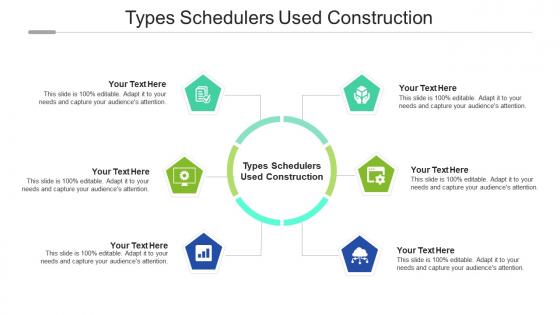 Types schedulers used construction ppt powerpoint presentation portfolio themes cpb
