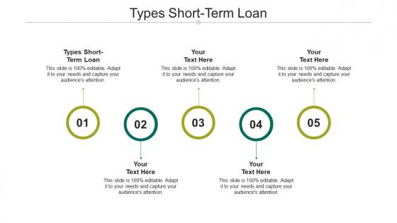 Types short term loan ppt powerpoint presentation infographics cpb