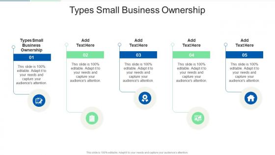 Types Small Business Ownership In Powerpoint And Google Slides Cpb