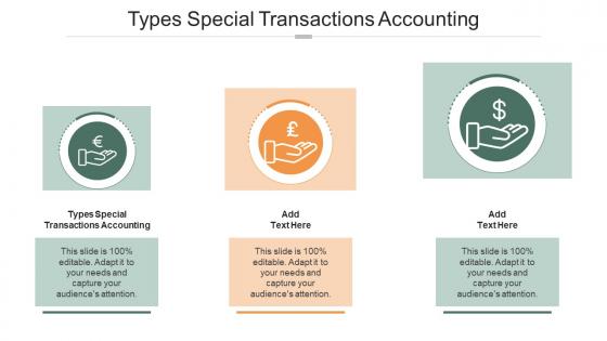 Types Special Transactions Accounting In Powerpoint And Google Slides Cpb