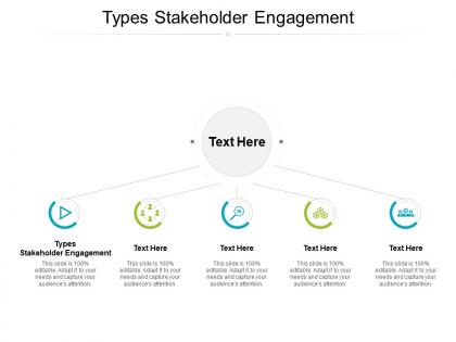 Types stakeholder engagement ppt powerpoint presentation visuals cpb