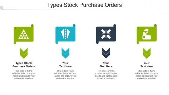 Types Stock Purchase Orders Ppt Powerpoint Presentation Portfolio Ideas Cpb