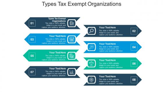 Types tax exempt organizations ppt powerpoint presentation pictures slide cpb