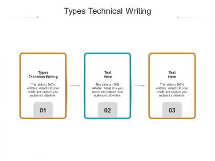 Types technical writing ppt powerpoint presentation infographics graphics cpb