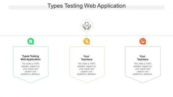 Types testing web application ppt powerpoint presentation show inspiration cpb