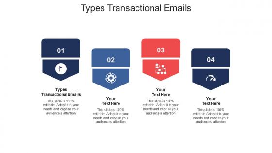 Types transactional emails ppt powerpoint presentation visual aids model cpb